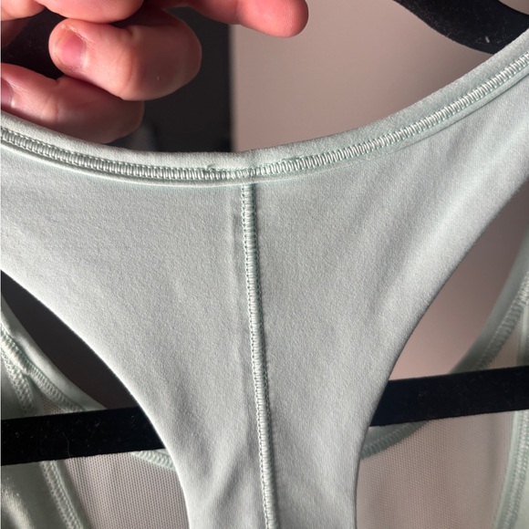 Lululemon Mesh With Me Tank Sea Mist - Picture 6 of 11